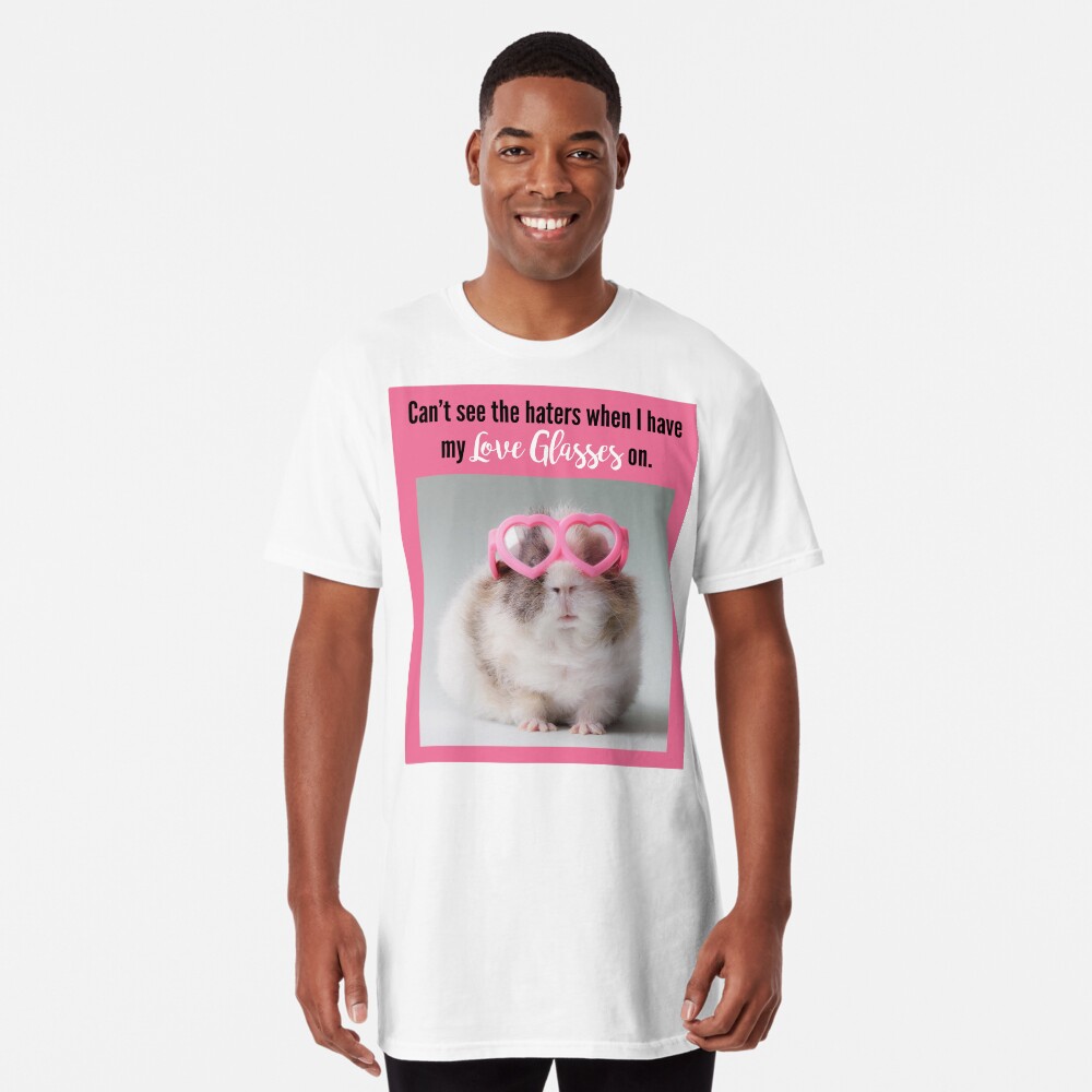 "Can't see the haters with my Love Glasses on" Tshirt by Jandsgraphics