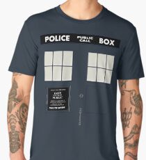 New Tardis Door Men's Premium T-Shirt