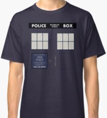 Classic Tardis Door Classic T-Shirt