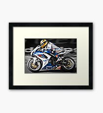 Guy Martin Framed Print