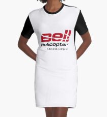 Bell Helicopter Merchandise Graphic T-Shirt Dress