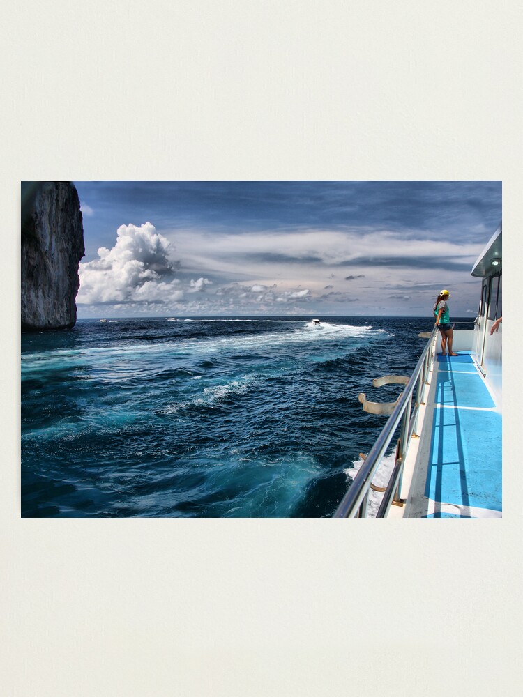 Alternate view of Leaving Monkey Island Photographic Print