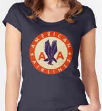 American Airlines USA Women's Fitted Scoop T-Shirt