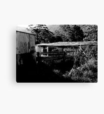 farm buildings Canvas Print