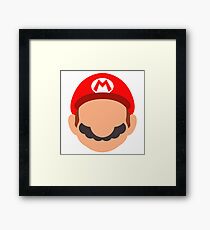 Mario Icon Framed Print