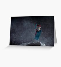 Ski-sons Greetings Greeting Card