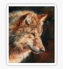Wolf Portrait Sticker