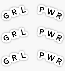 GRL PWR Sticker