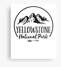 Yellowstone National Park Metal Print