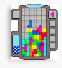 Tetris Canvas Print
