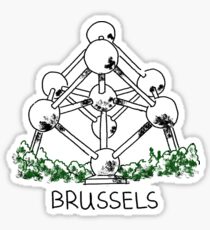 Brussels Belgium Sticker