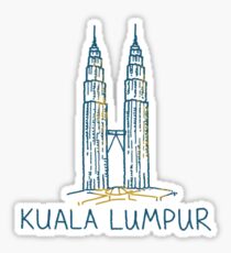 Kuala Lumpur Malaysia Sticker