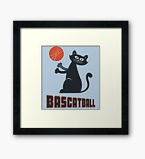 BasCATball Framed Print