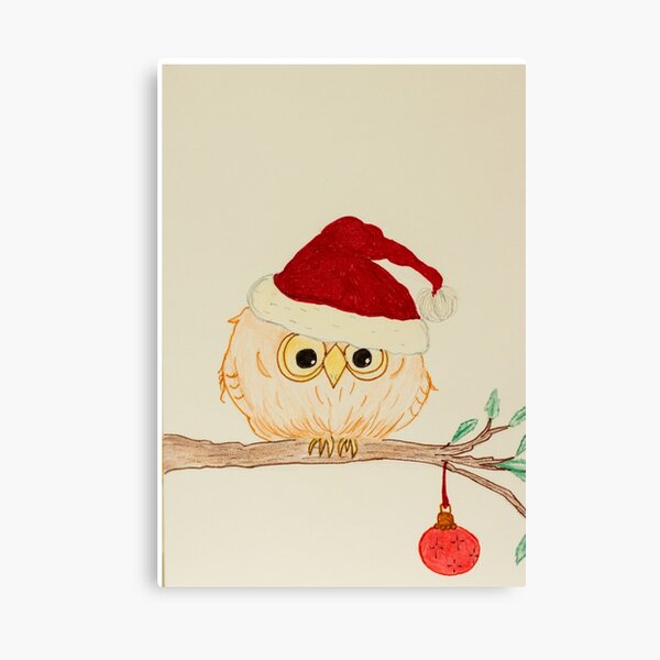 Santowl - Artistenza by Enza Stellato Canvas Print