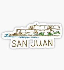 San Juan Puerto Rico Sticker