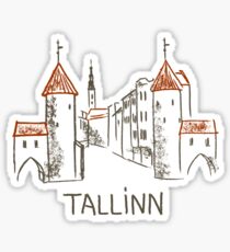 Tallinn Estonia Sticker