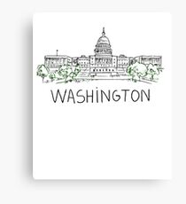 Washington DC USA Canvas Print