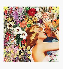 Floral Bed Photographic Print