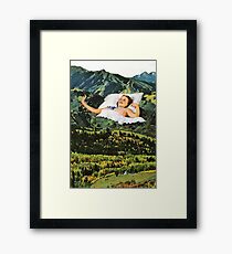 Rising Mountain Framed Print