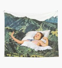 Rising Mountain Wall Tapestry