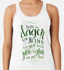 Dette er dagen Racerback Tank Top
