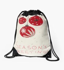 Baubles, by Enza Stellato Drawstring Bag