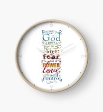 God Didn't Giv Us Clock