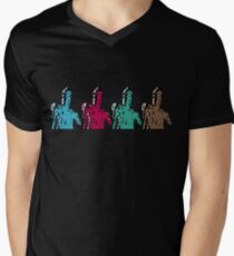 Space Opera Robots Men's V-Neck T-Shirt