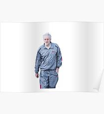 Tracksuit Corbyn Poster