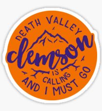 Clemson - Style 51 Sticker