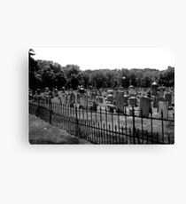 Haunted Union Cemetery Canvas Print
