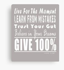 Inspirational Quote Canvas Print
