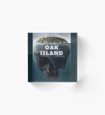 Oak Island Nova Scotia Canada Acrylic Block
