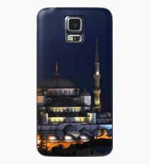 Blue Mosque at Night Case/Skin for Samsung Galaxy