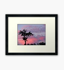 Northern Skies at Dusk Framed Print