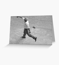Petanque Greeting Card