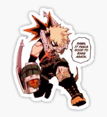 "Damn, It Feels Good to Rage Again" Sticker Sticker
