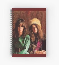 Queens of Rock! Grace & Janis Spiral Notebook