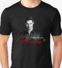 Lucifer Morningstar - What do you desire? Unisex T-Shirt