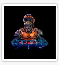Retro Robo Sticker