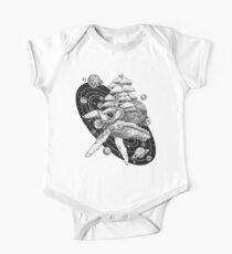 Weltraum-Wal Baby Body Kurzarm