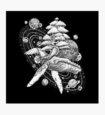 Space Whale Photographic Print