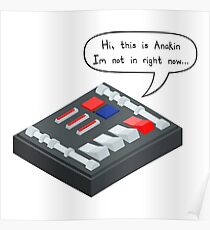 Hi, This is Anakin... Poster