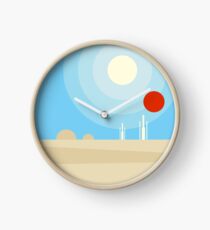 Zwillingssonnen Uhr