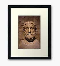 Portrait Of Parmenides Framed Print