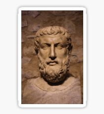 Portrait Of Parmenides Sticker