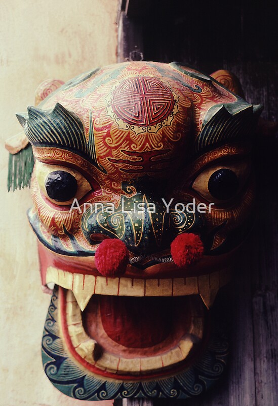 "Dragon Mask for Chinese New Year" by Anna Lisa Yoder