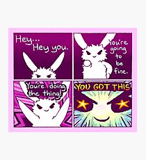 Lámina fotográfica "TENGO ESTO" Bunny Comic