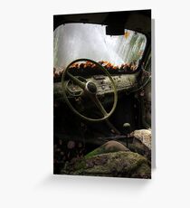 18.11.2017: Ghostly Car Greeting Card