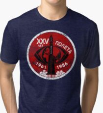CCCP Boctok World Eye V03 Tri-blend T-Shirt